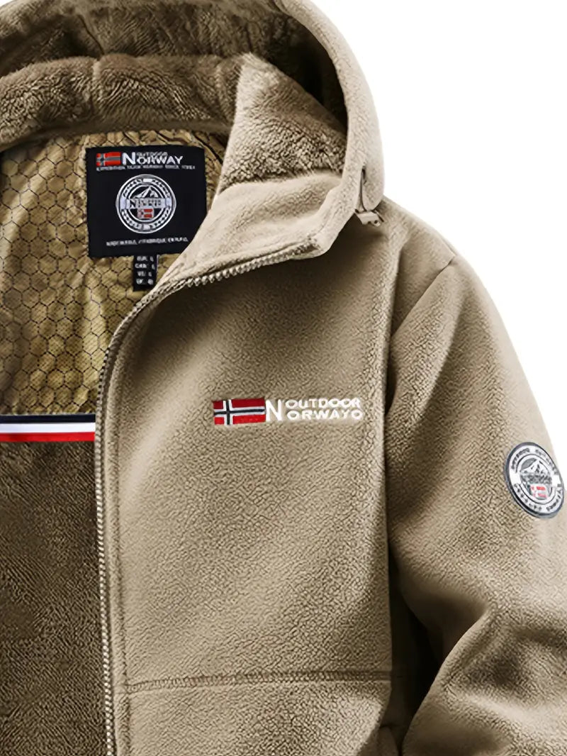 Κομψό θερμικό μπουφάν Fleece