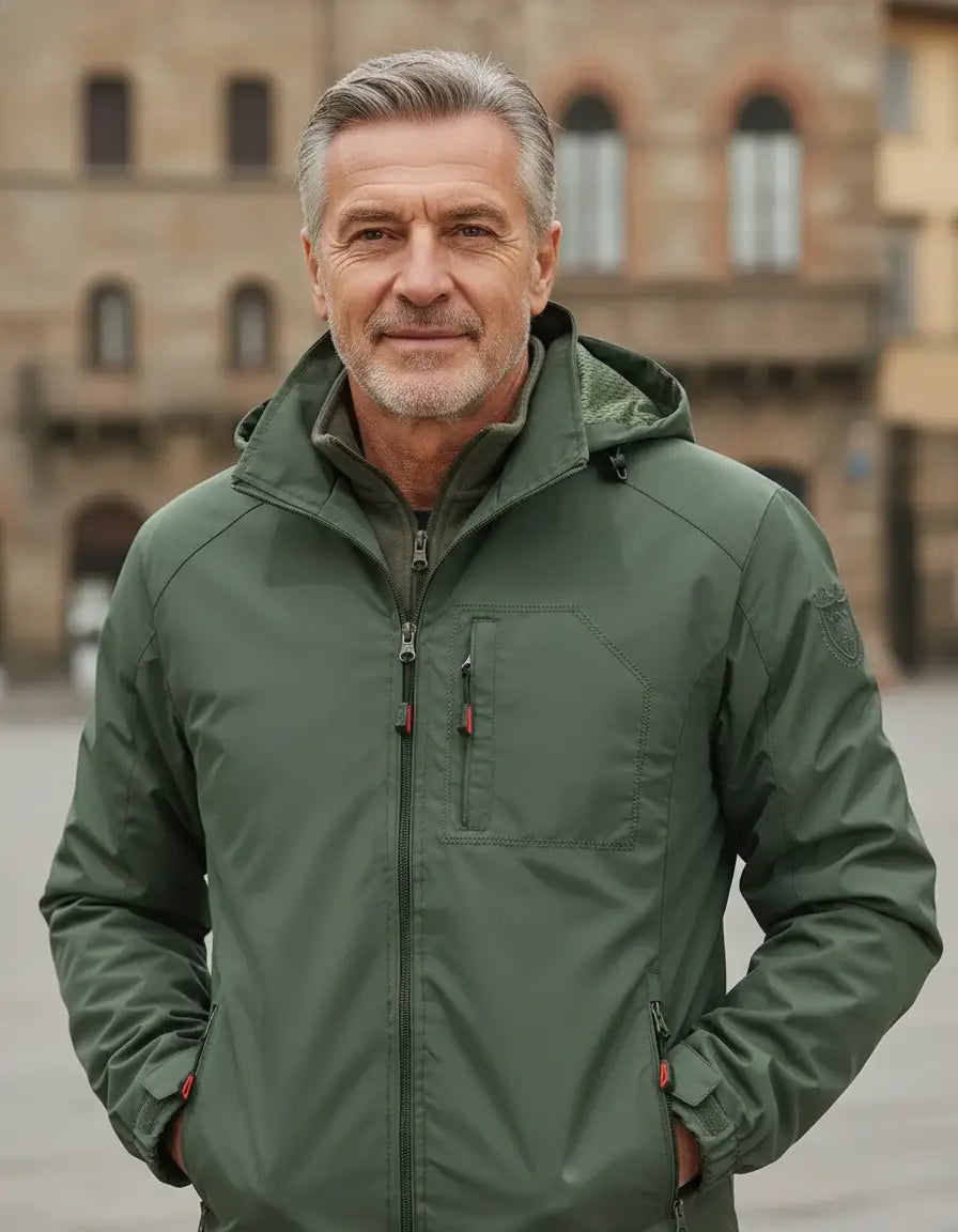 Κομψό ελαφρύ μπουφάν