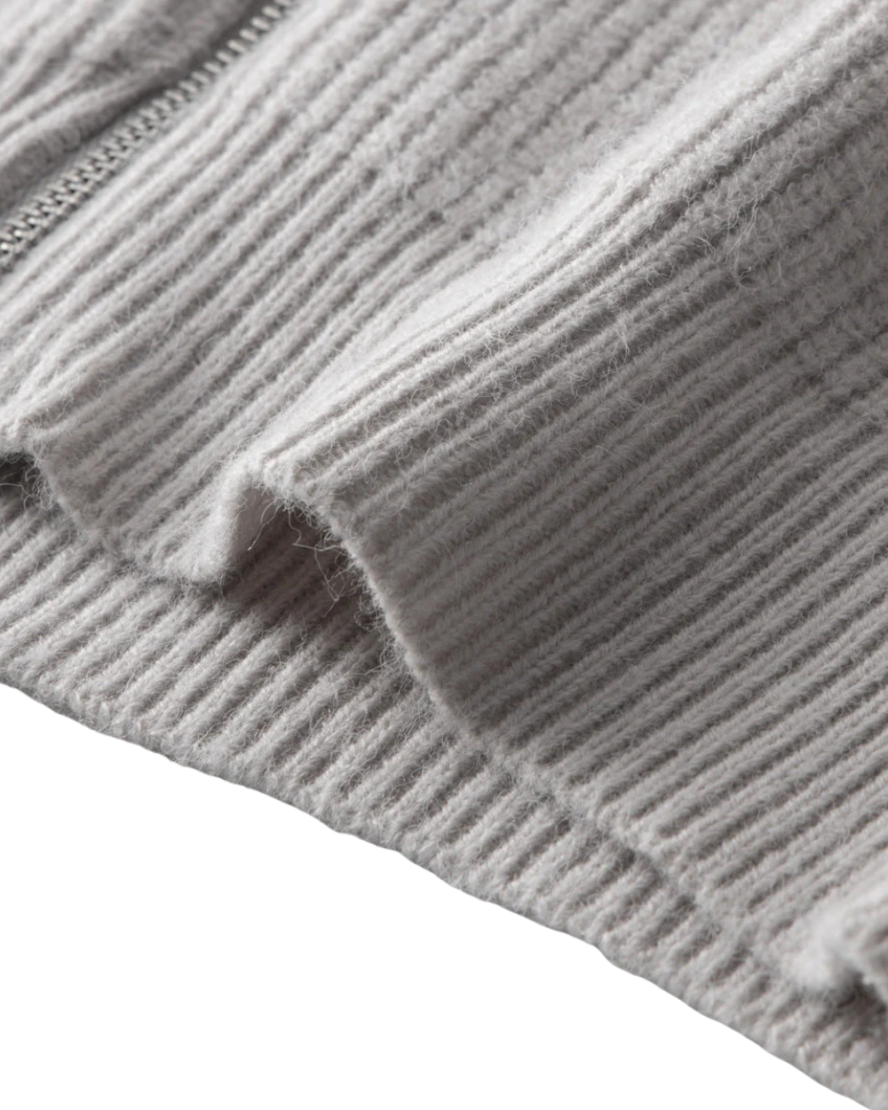 Four Seasons Merino Wool ζακέτα με φερμουάρ