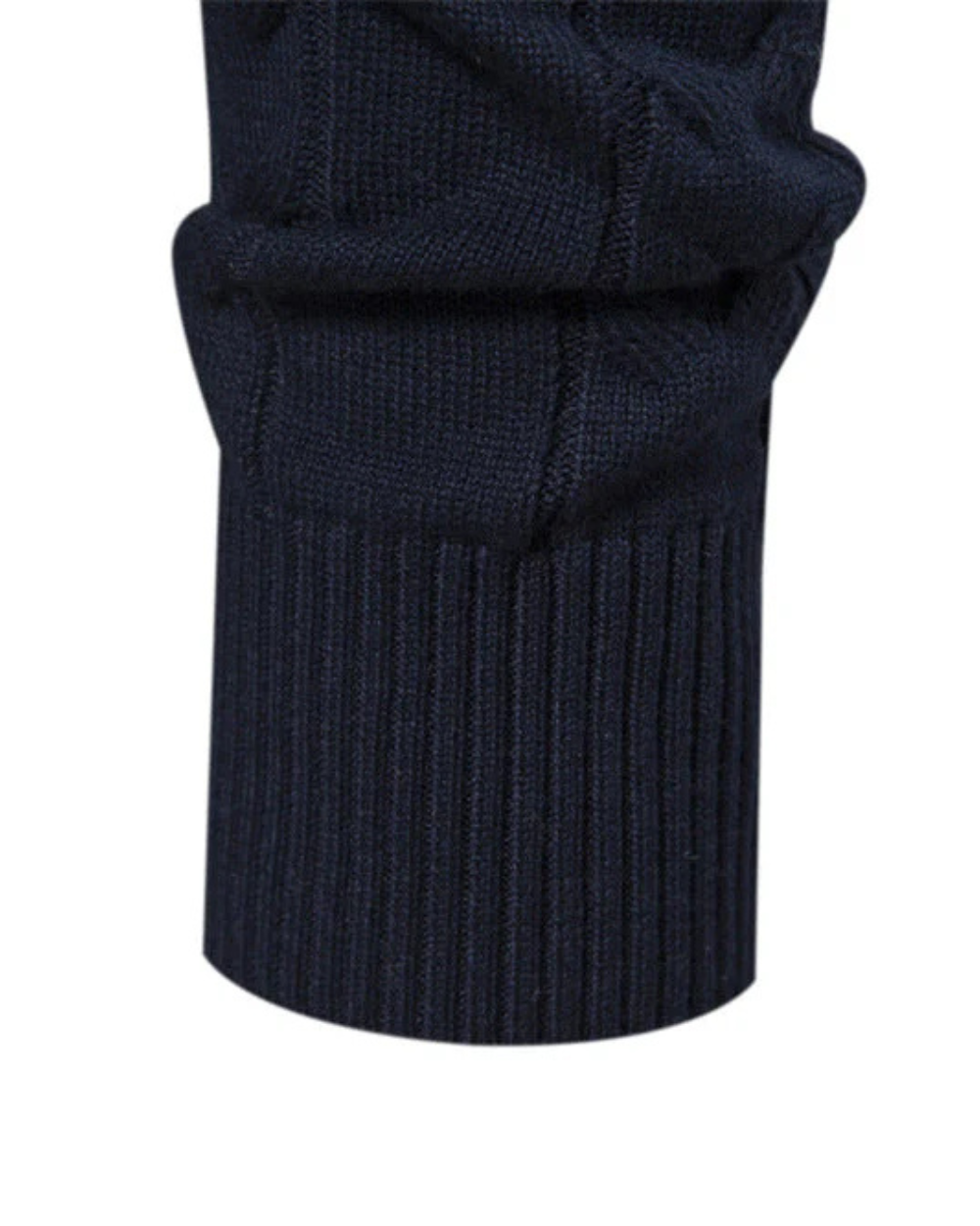 Frederico Βαμβακερό πουλόβερ με φερμουάρ και μοτίβο