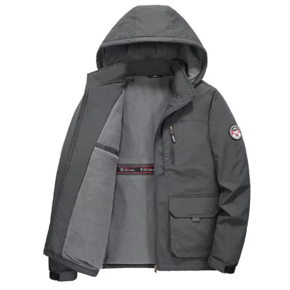 Μπουφάν με επένδυση Fleece