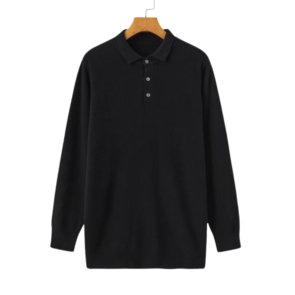 Πουκάμισο Polo από 100% κασμίρ