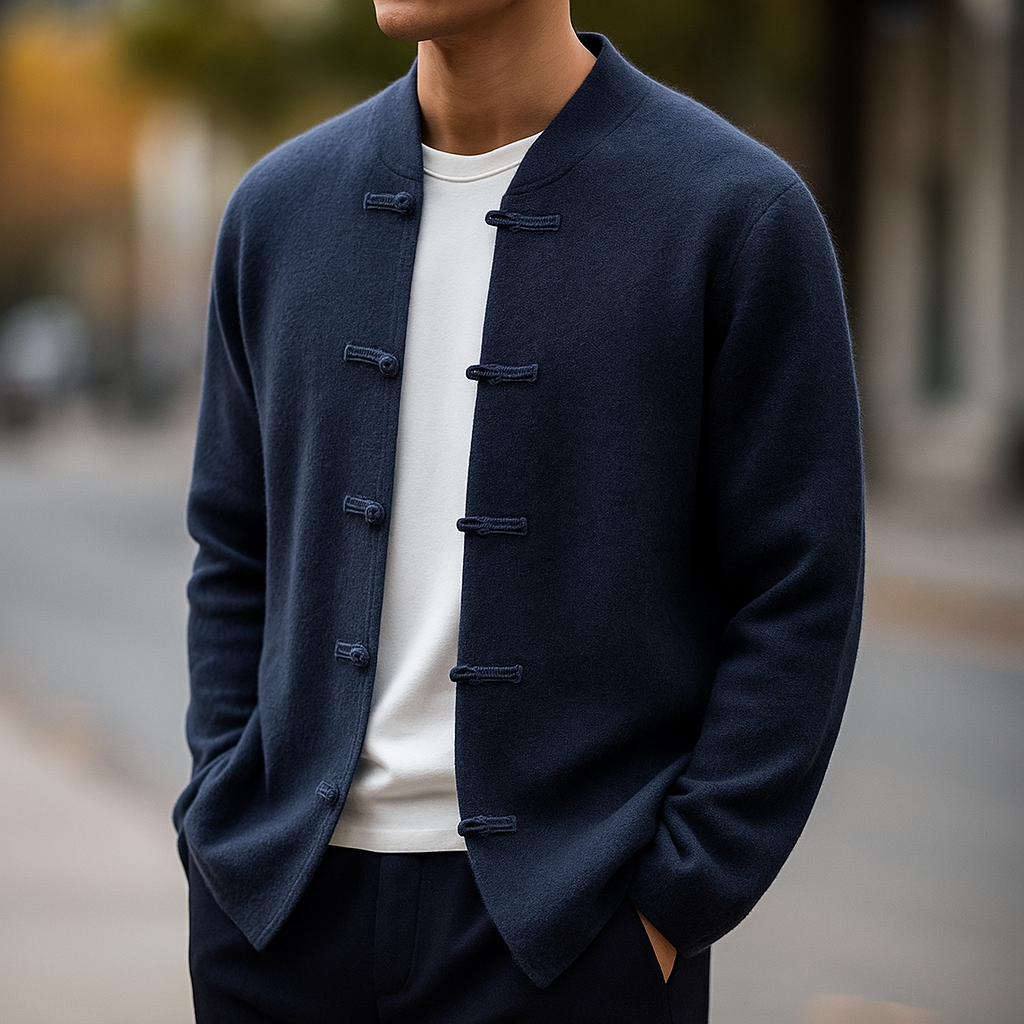 Κομψή κασμιρένια ζακέτα