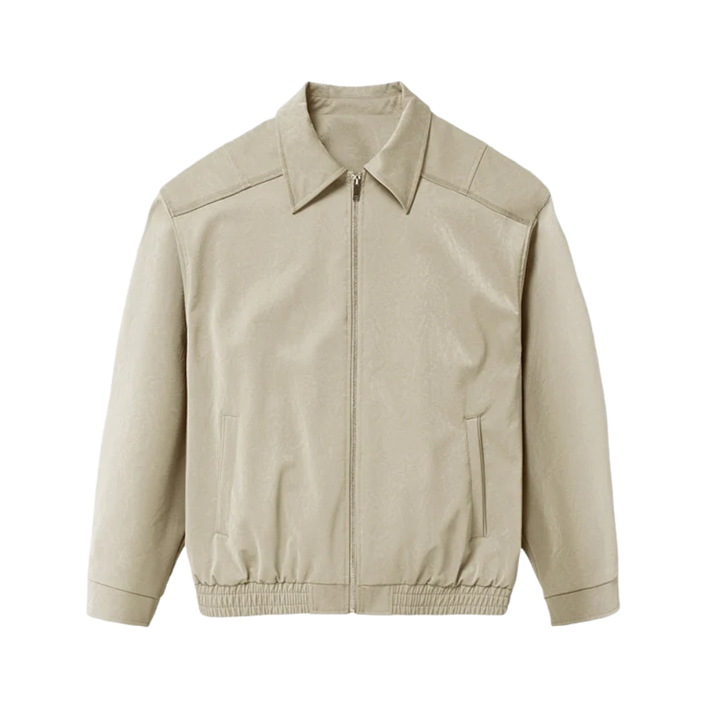 Κομψό μπουφάν με φερμουάρ