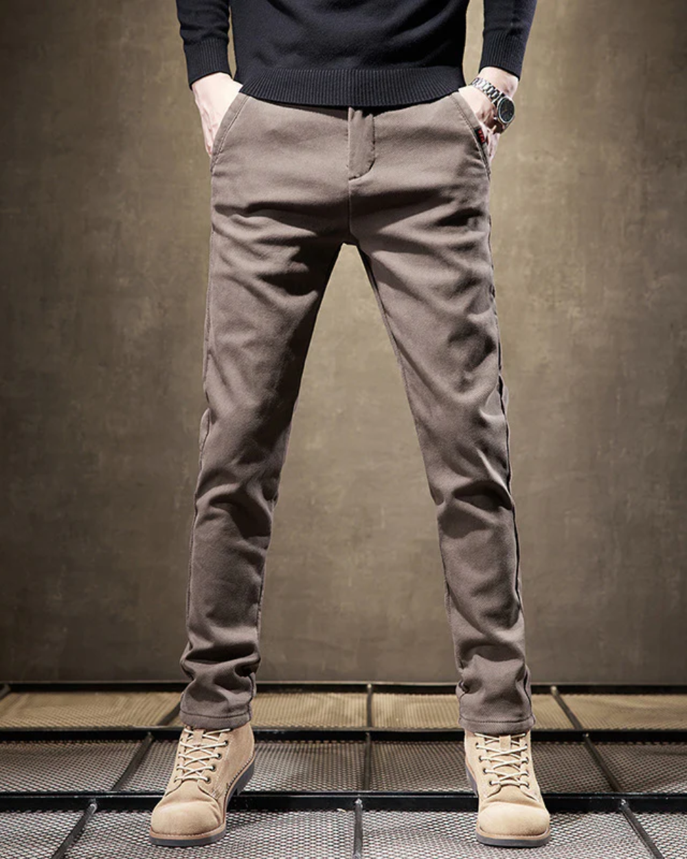Casual Slim Fit παντελόνι