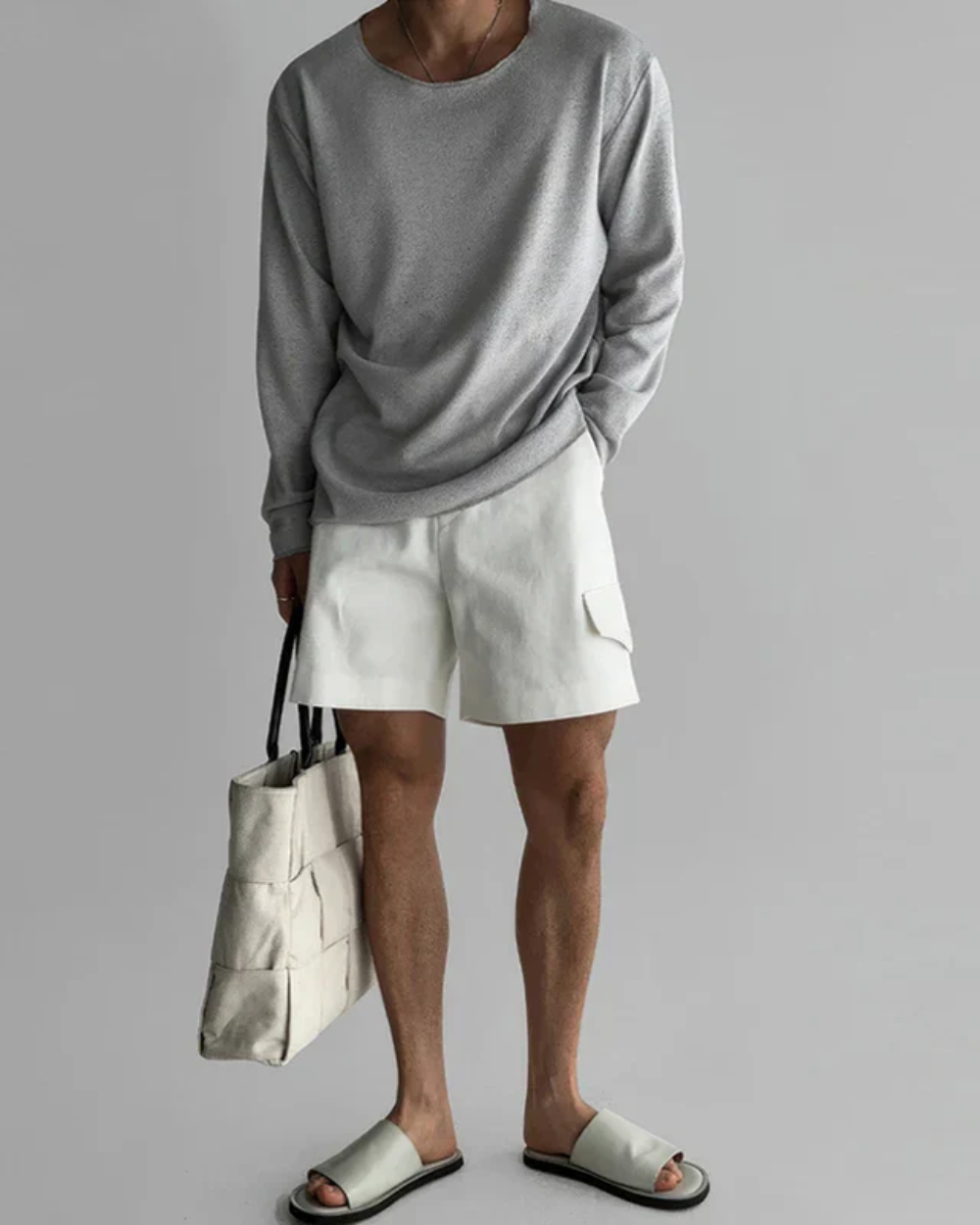 Casual πλεκτό T-Shirt