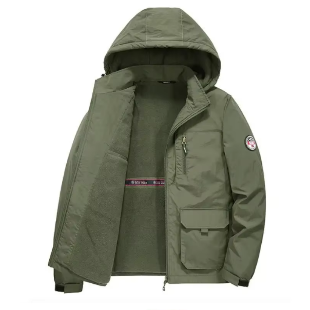 Μπουφάν με επένδυση Fleece