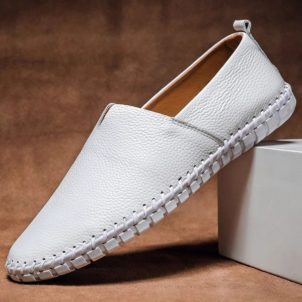 Χειροποίητα δερμάτινα παπούτσια Loafers