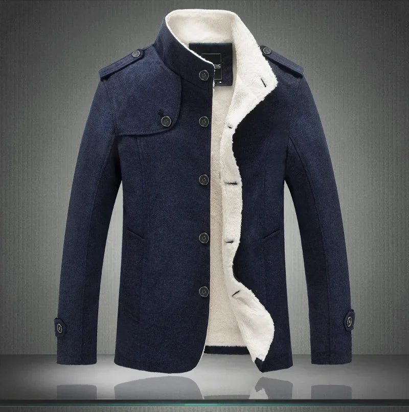 Κομψό παλτό από fleece