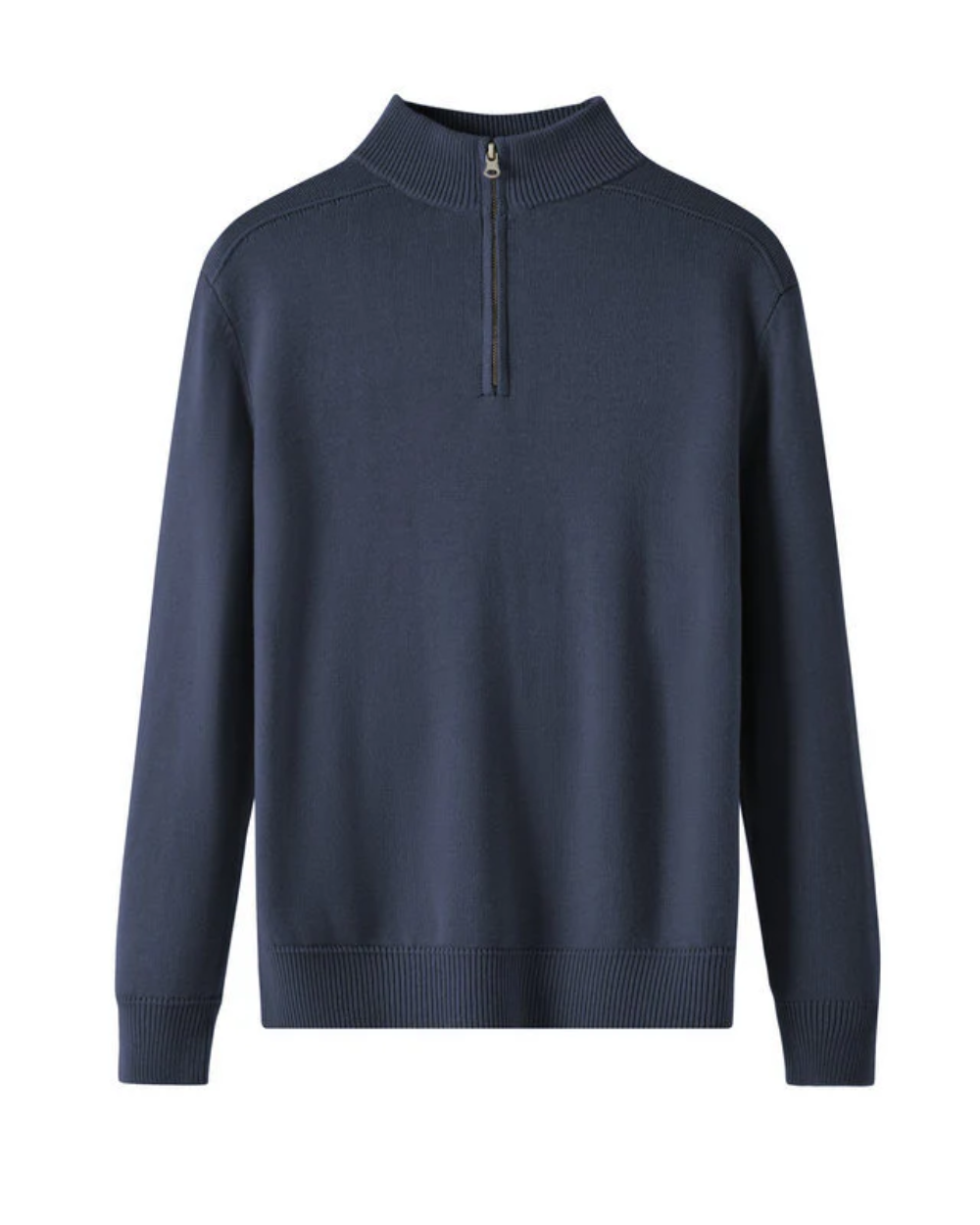 Πουλόβερ με φερμουάρ από μαλλί Merino Capri