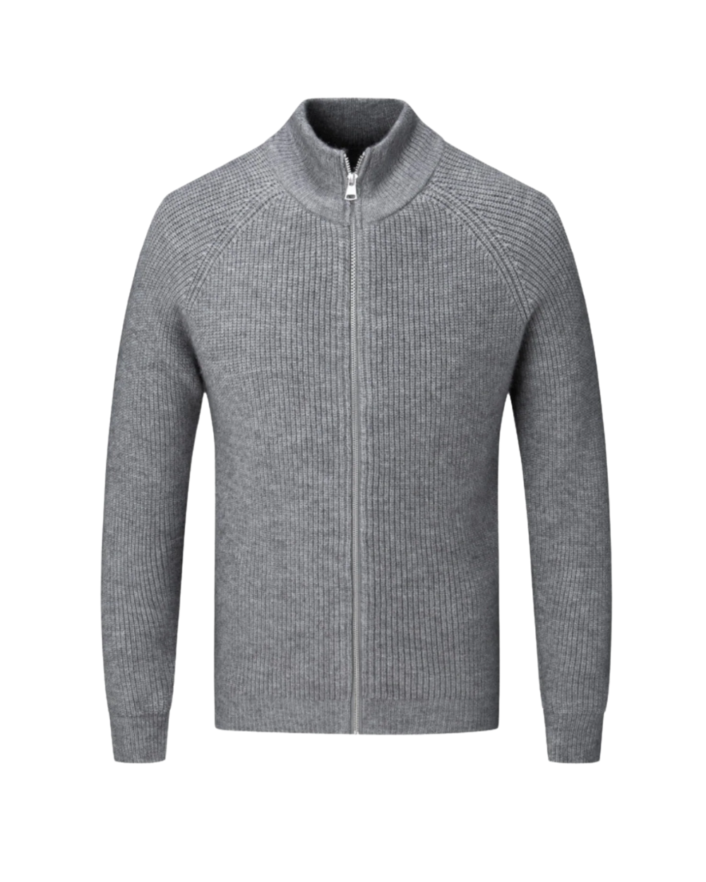 Four Seasons Merino Wool ζακέτα με φερμουάρ