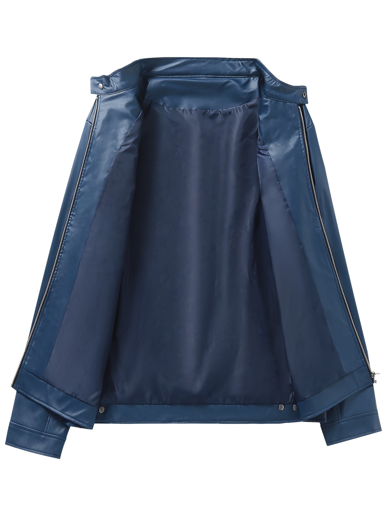 Casual δερμάτινο μπουφάν