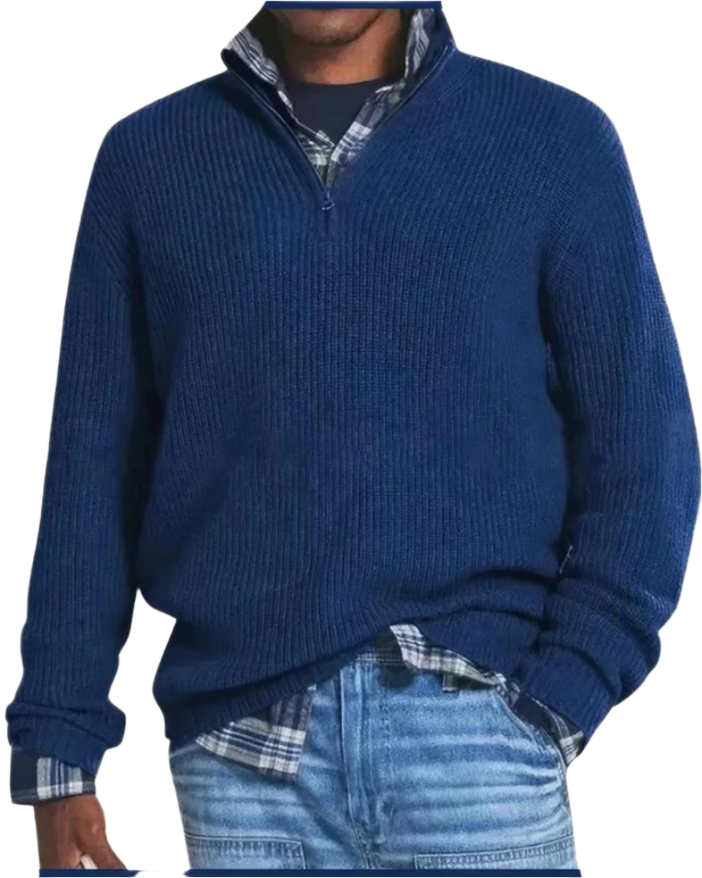 Πουλόβερ Diego Zip