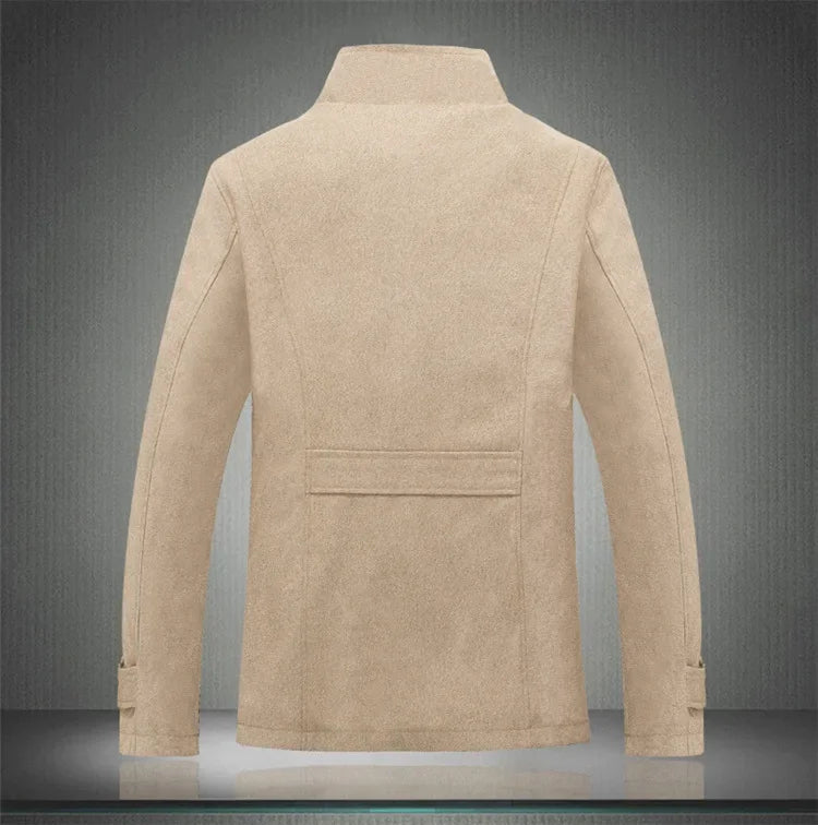 Κομψό παλτό από fleece