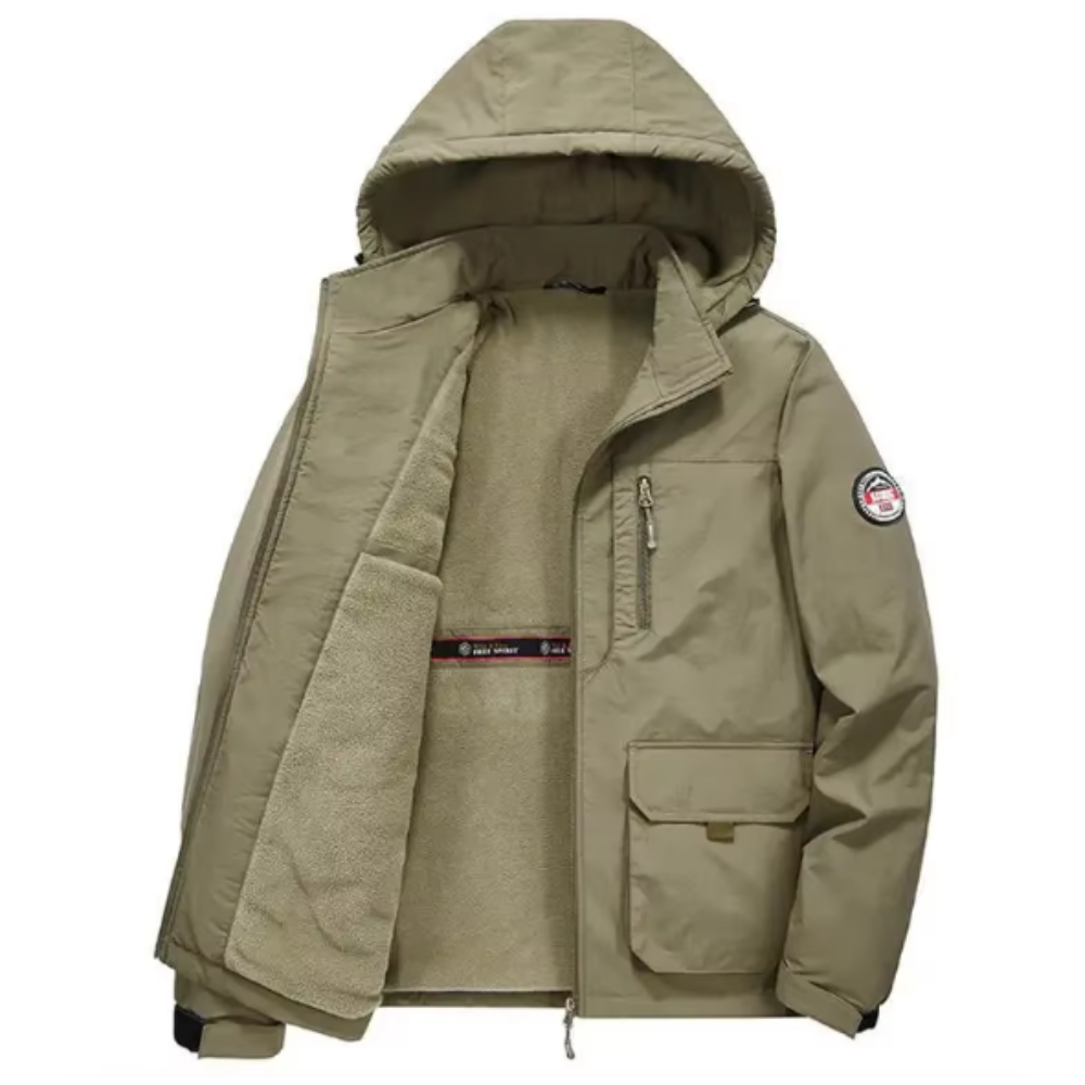 Μπουφάν με επένδυση Fleece