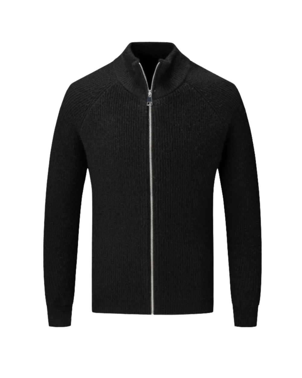 Four Seasons Merino Wool ζακέτα με φερμουάρ