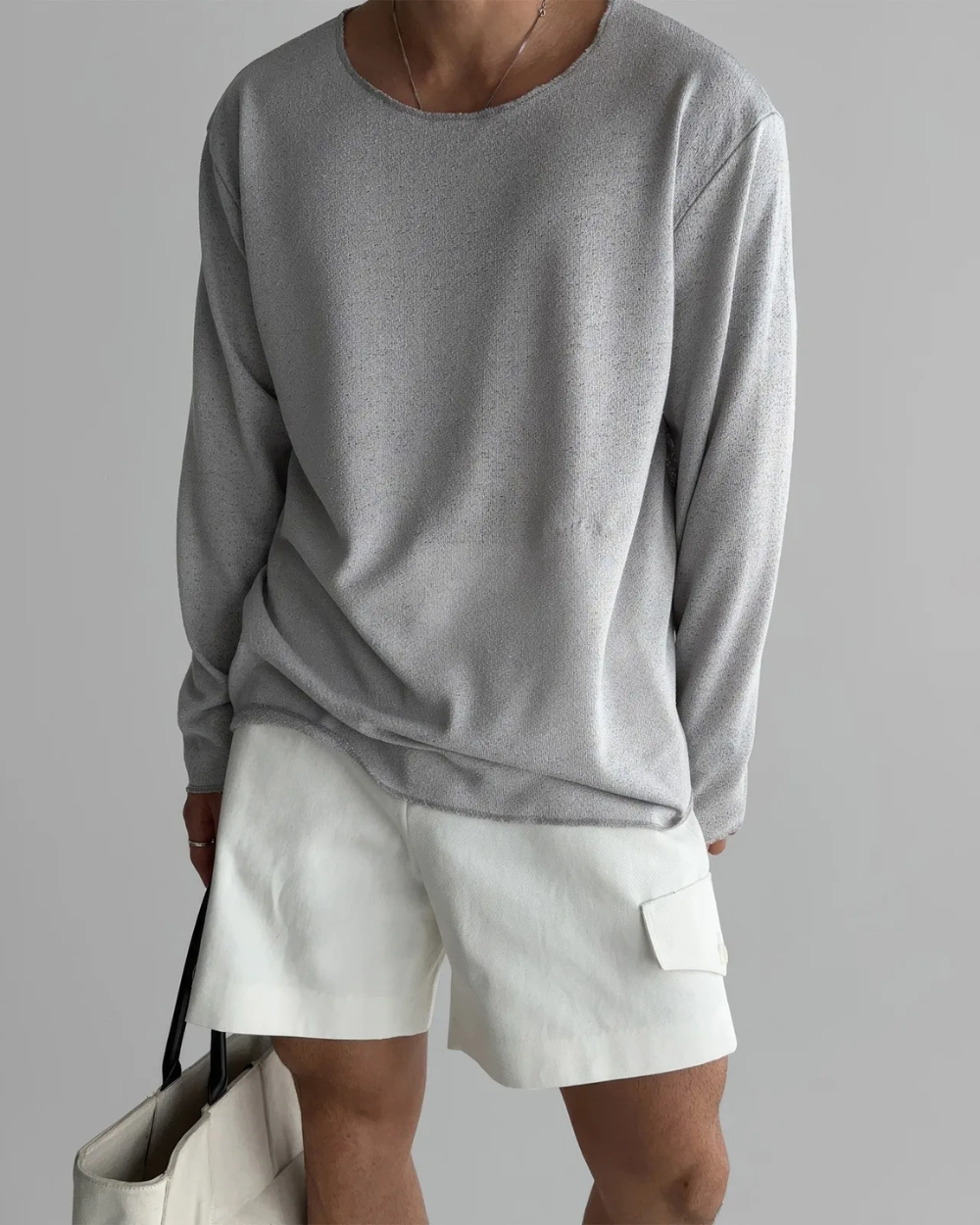Casual πλεκτό T-Shirt