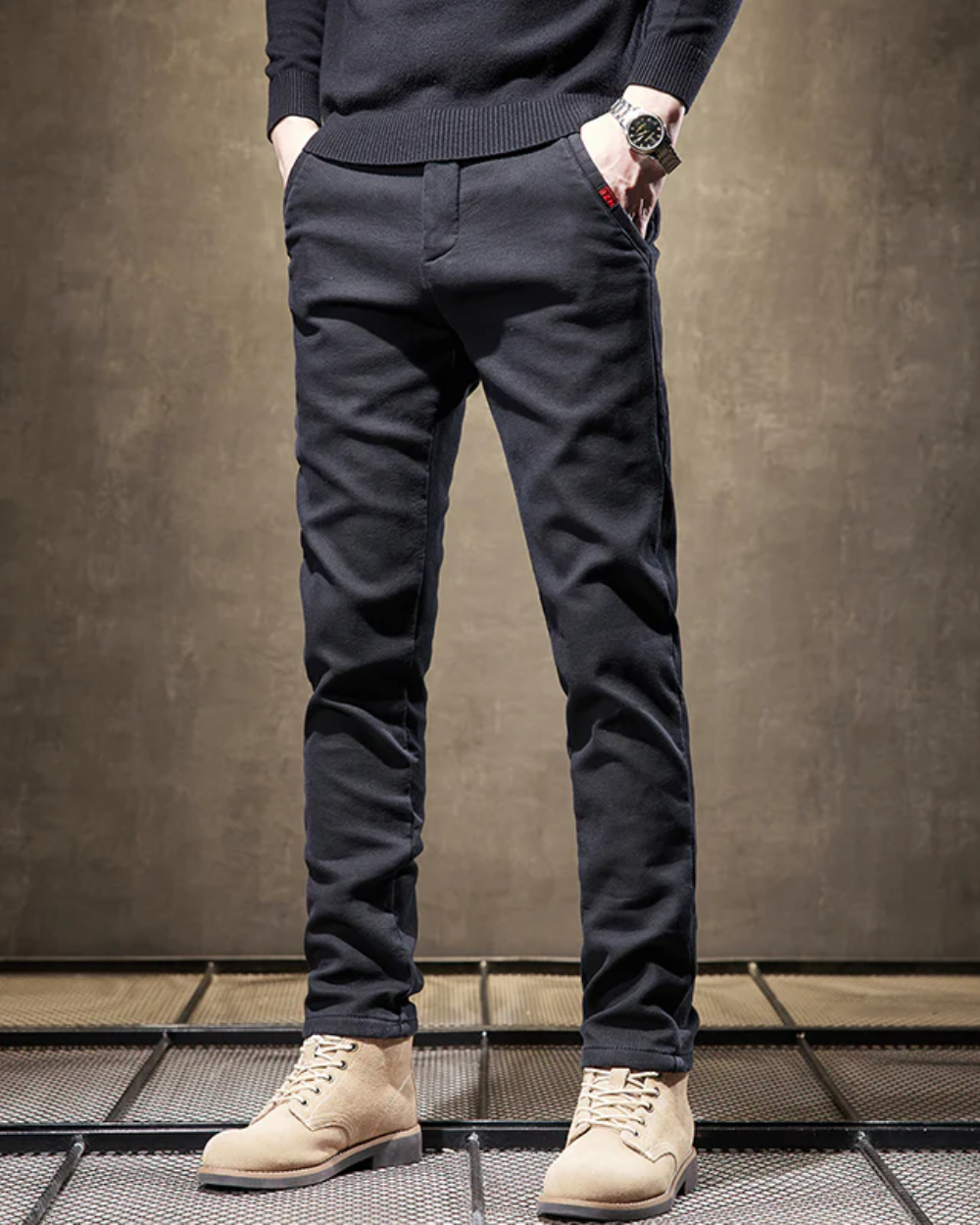 Casual Slim Fit παντελόνι
