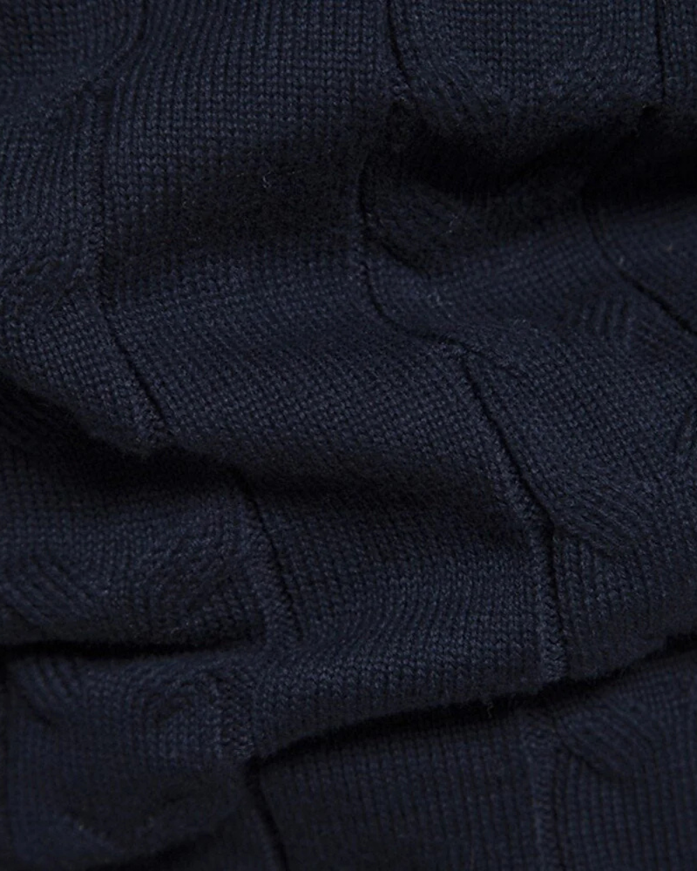 Frederico Βαμβακερό πουλόβερ με φερμουάρ και μοτίβο