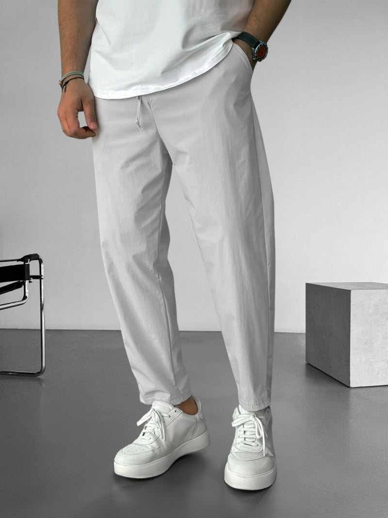 Κομψό Tapered παντελόνι Drawstring