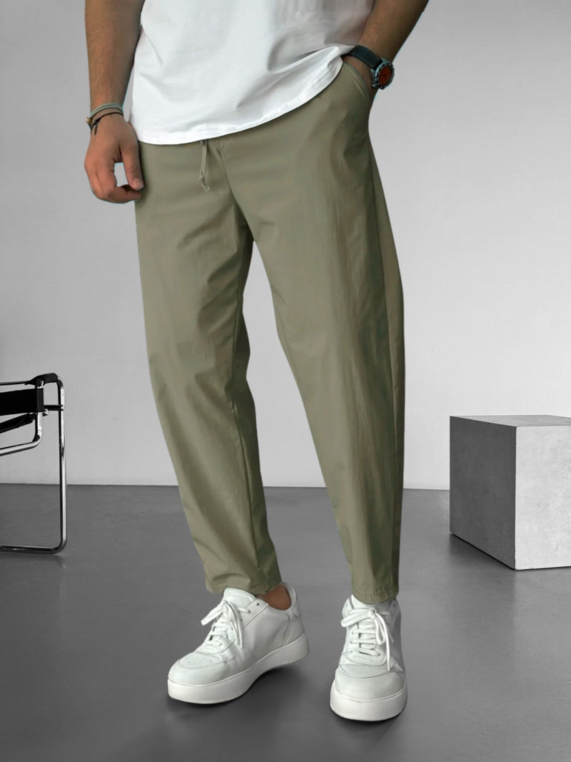 Κομψό Tapered παντελόνι Drawstring