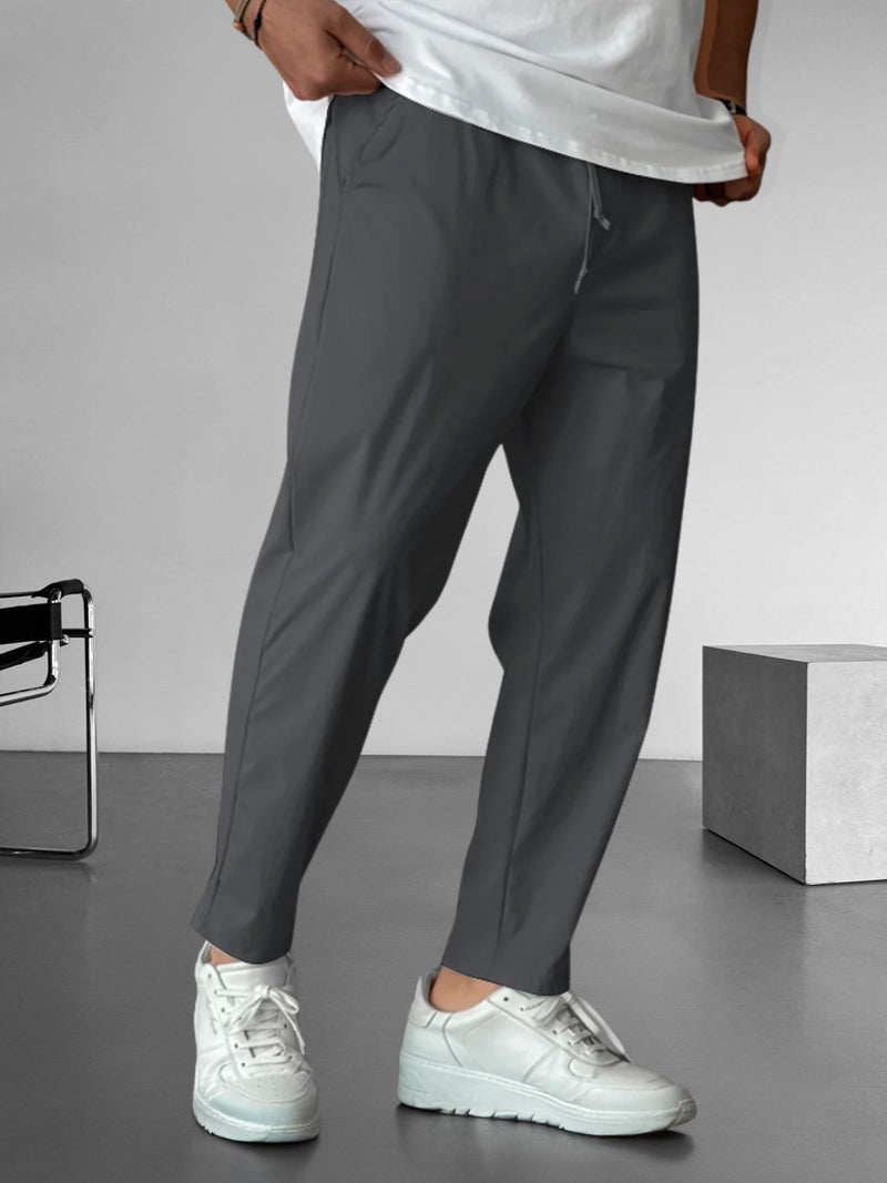 Κομψό Tapered παντελόνι Drawstring