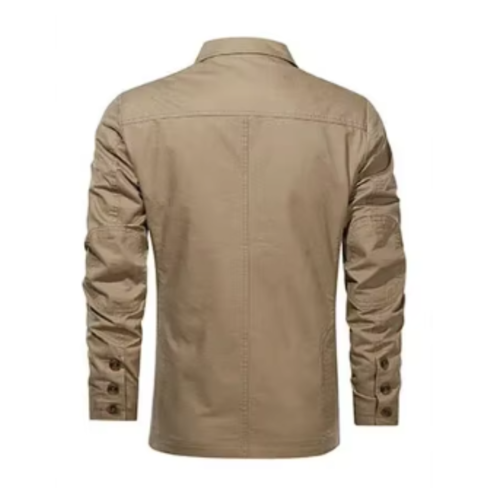 Κομψό βαμβακερό μπλέιζερ