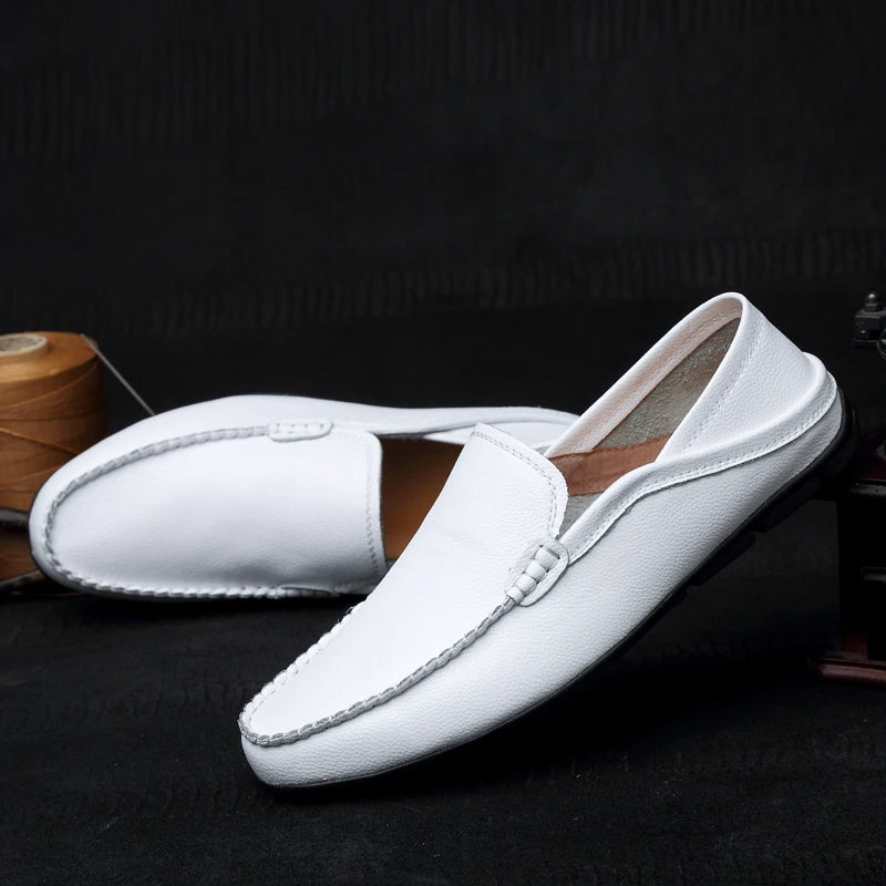 Monza Δερμάτινα Loafers οδήγησης