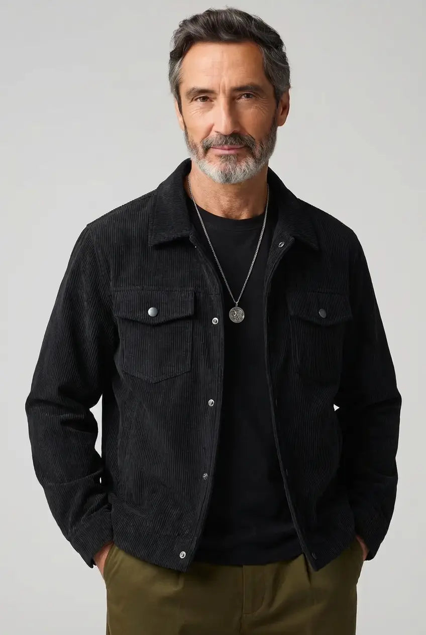 Givalli - Κομψό μπουφάν από κοτλέ