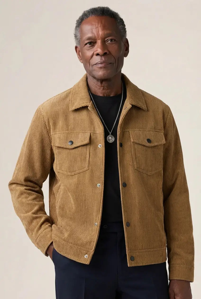 Givalli - Κομψό μπουφάν από κοτλέ