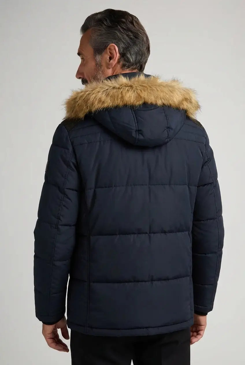 Givalli - Κομψό μπουφάν χειμώνα με επένδυση από φλις