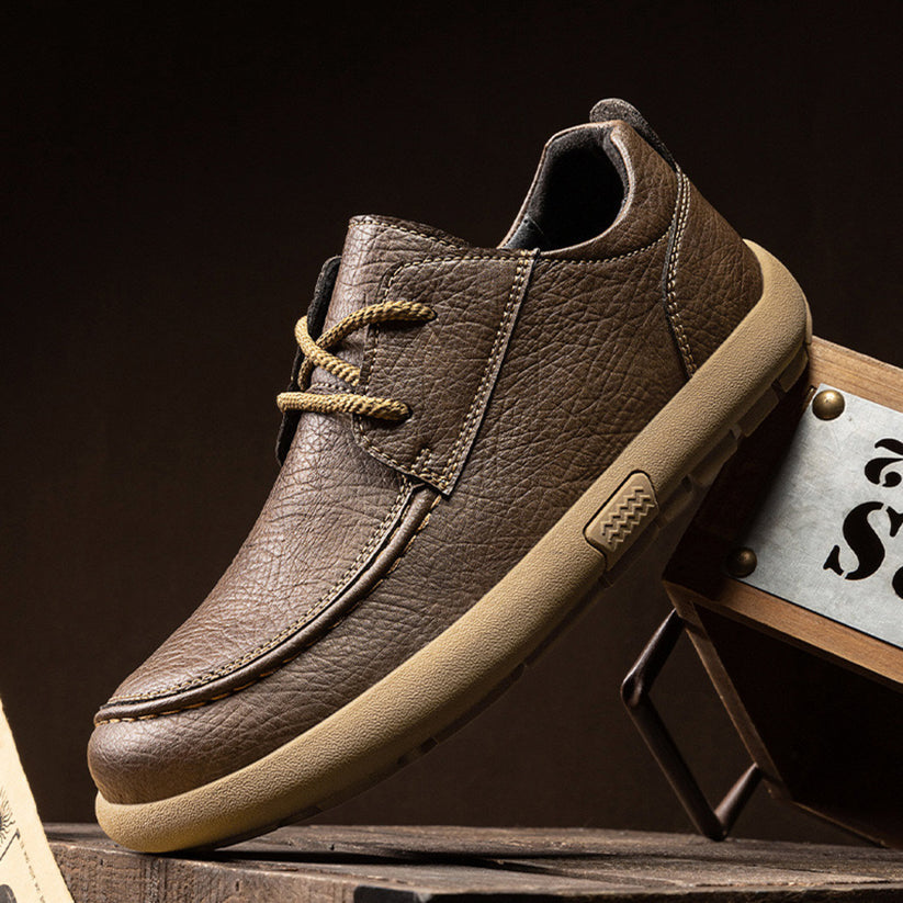 Κομψά δερμάτινα παπούτσια