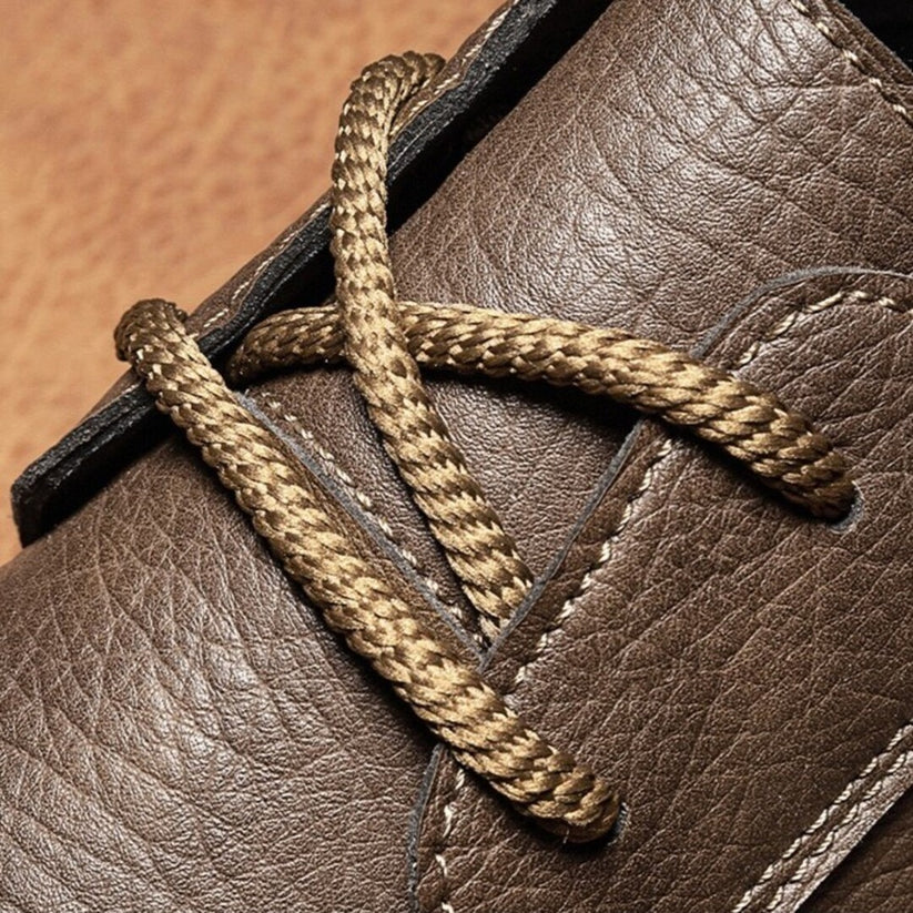 Κομψά δερμάτινα παπούτσια