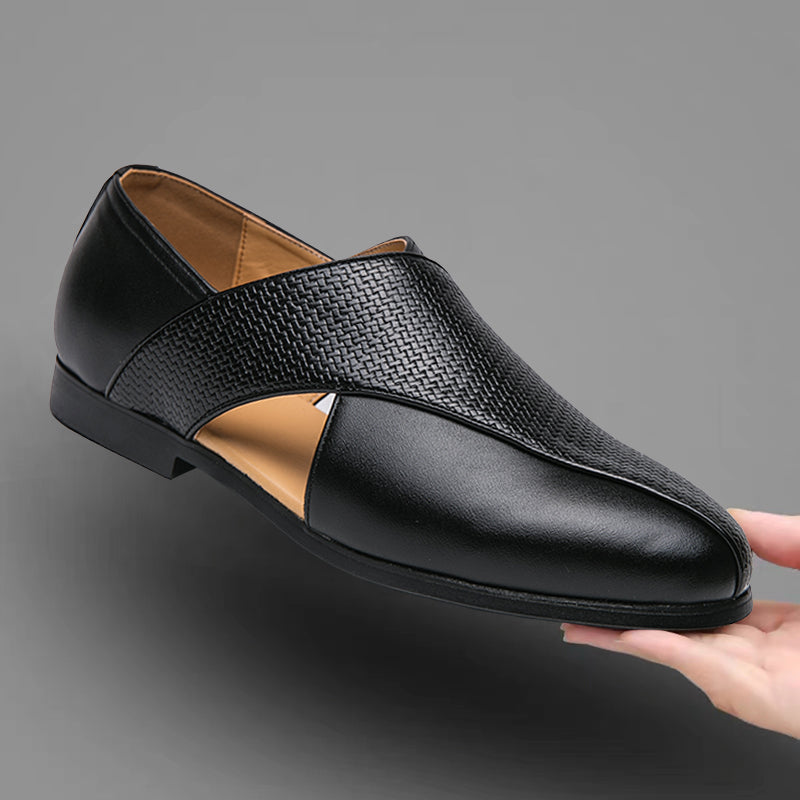 Vintage δερμάτινα παπούτσια Loafers