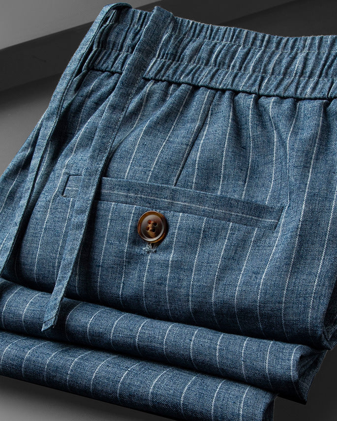 Κομψό λινό παντελόνι