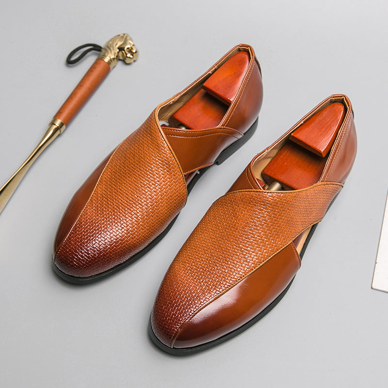 Vintage δερμάτινα παπούτσια Loafers