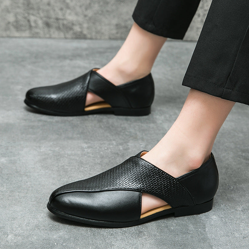 Vintage δερμάτινα παπούτσια Loafers
