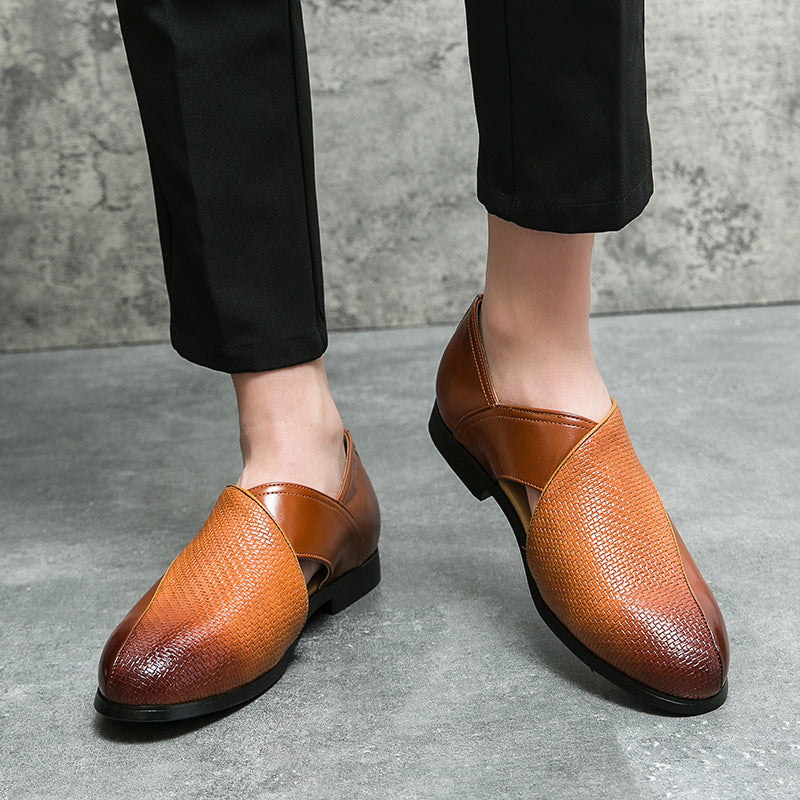 Vintage δερμάτινα παπούτσια Loafers