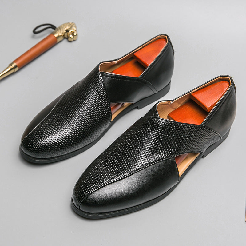Vintage δερμάτινα παπούτσια Loafers