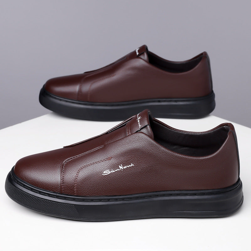 Δερμάτινα παπούτσια Slip-On