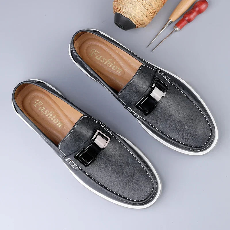 Πολυτελή δερμάτινα παπούτσια Loafers