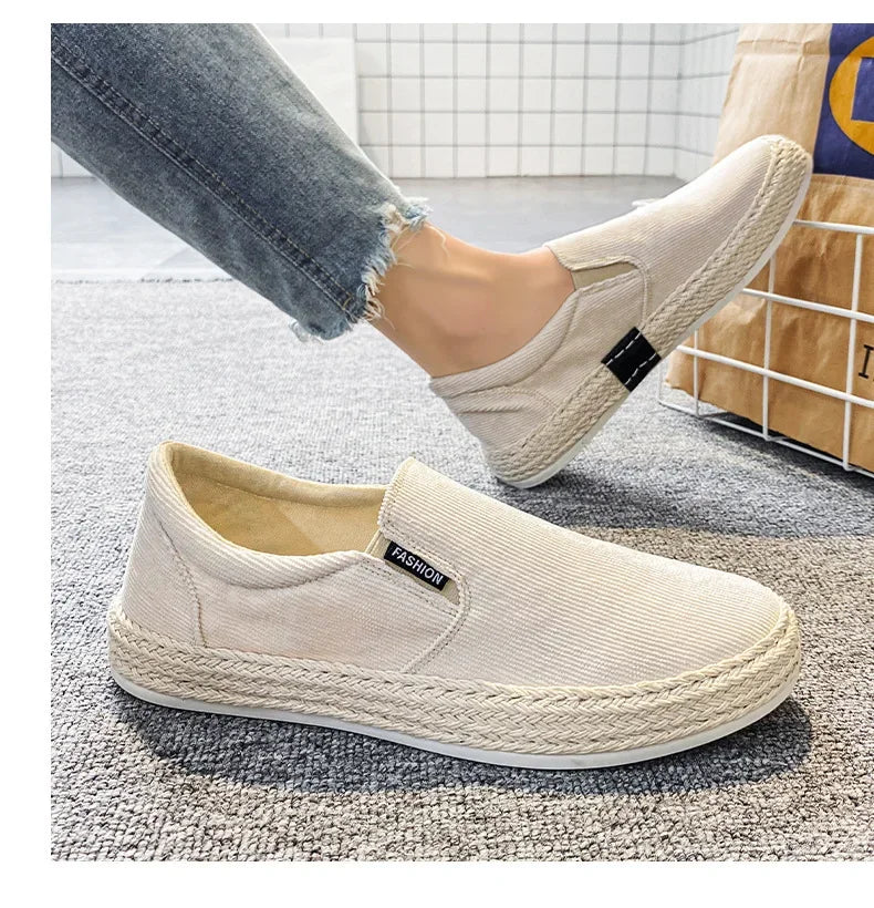 Αναπνεύσιμα παπούτσια Slip-On Canvas