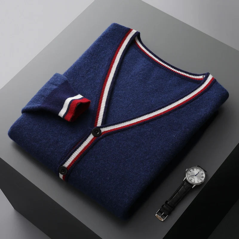 Καρδιγκάν από μαλλί μερινό