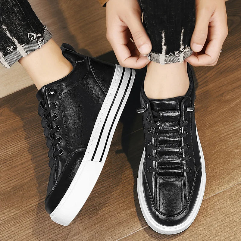 Κομψά δερμάτινα παπούτσια