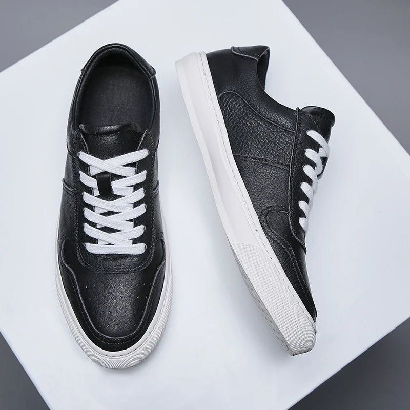 Κομψά δερμάτινα παπούτσια