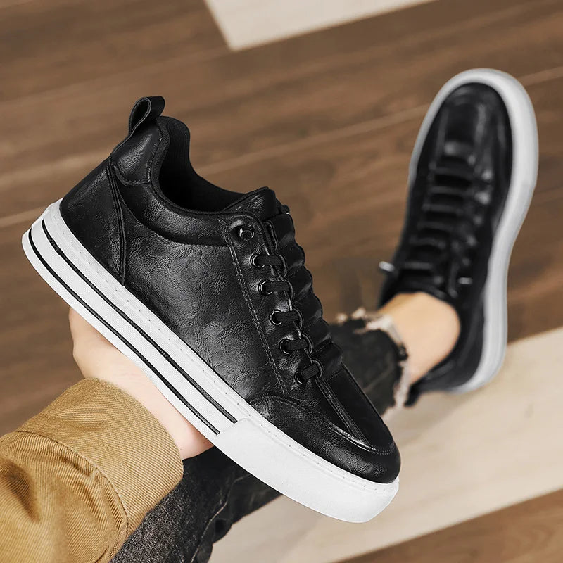 Κομψά δερμάτινα παπούτσια