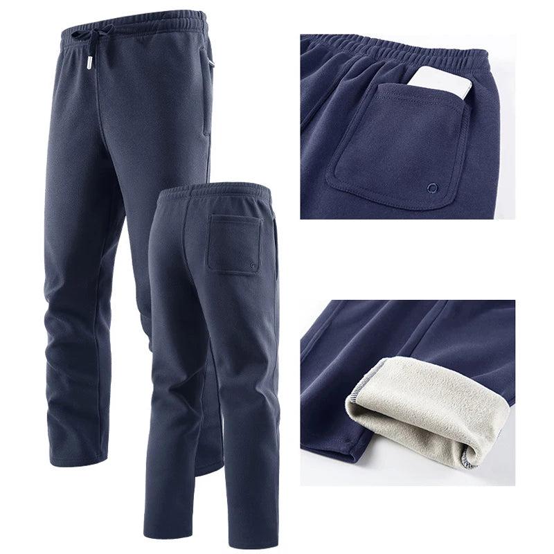 Κομψό ανδρικό σετ πουλόβερ με φερμουάρ