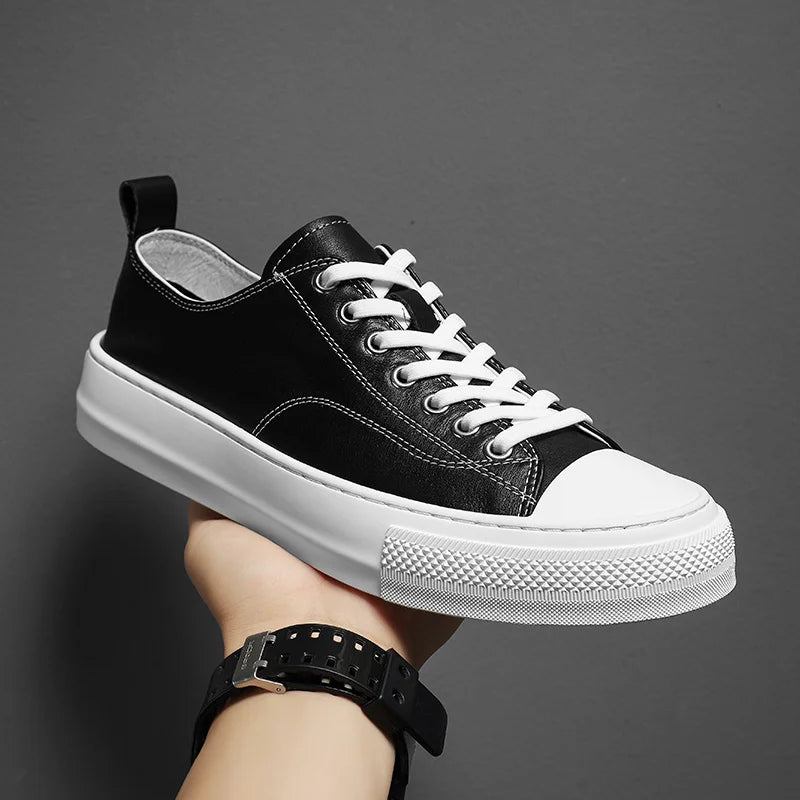 Κομψά δερμάτινα παπούτσια