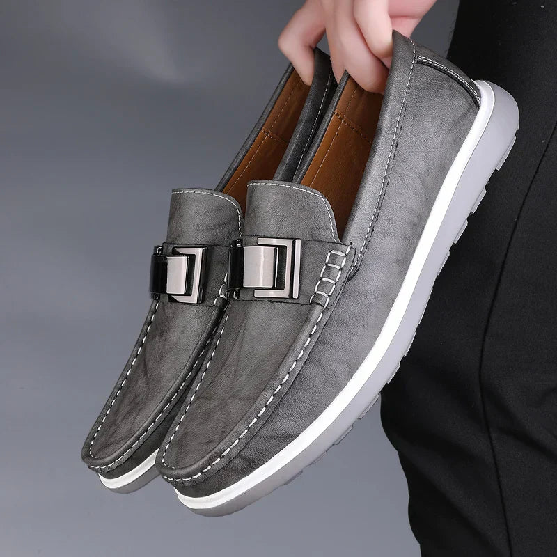 Πολυτελή δερμάτινα παπούτσια Loafers