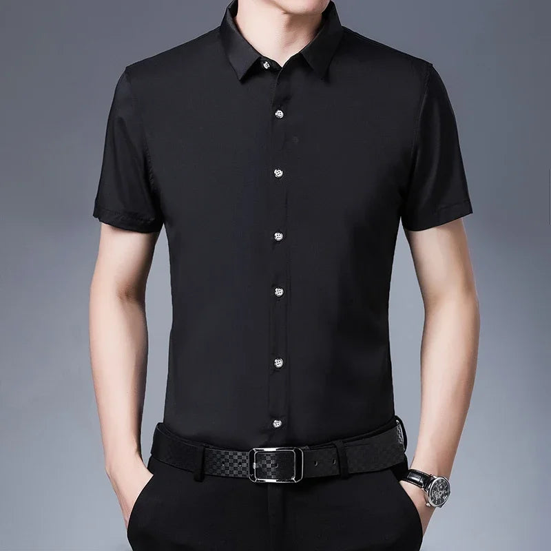 Business Casual κοντομάνικο πουκάμισο